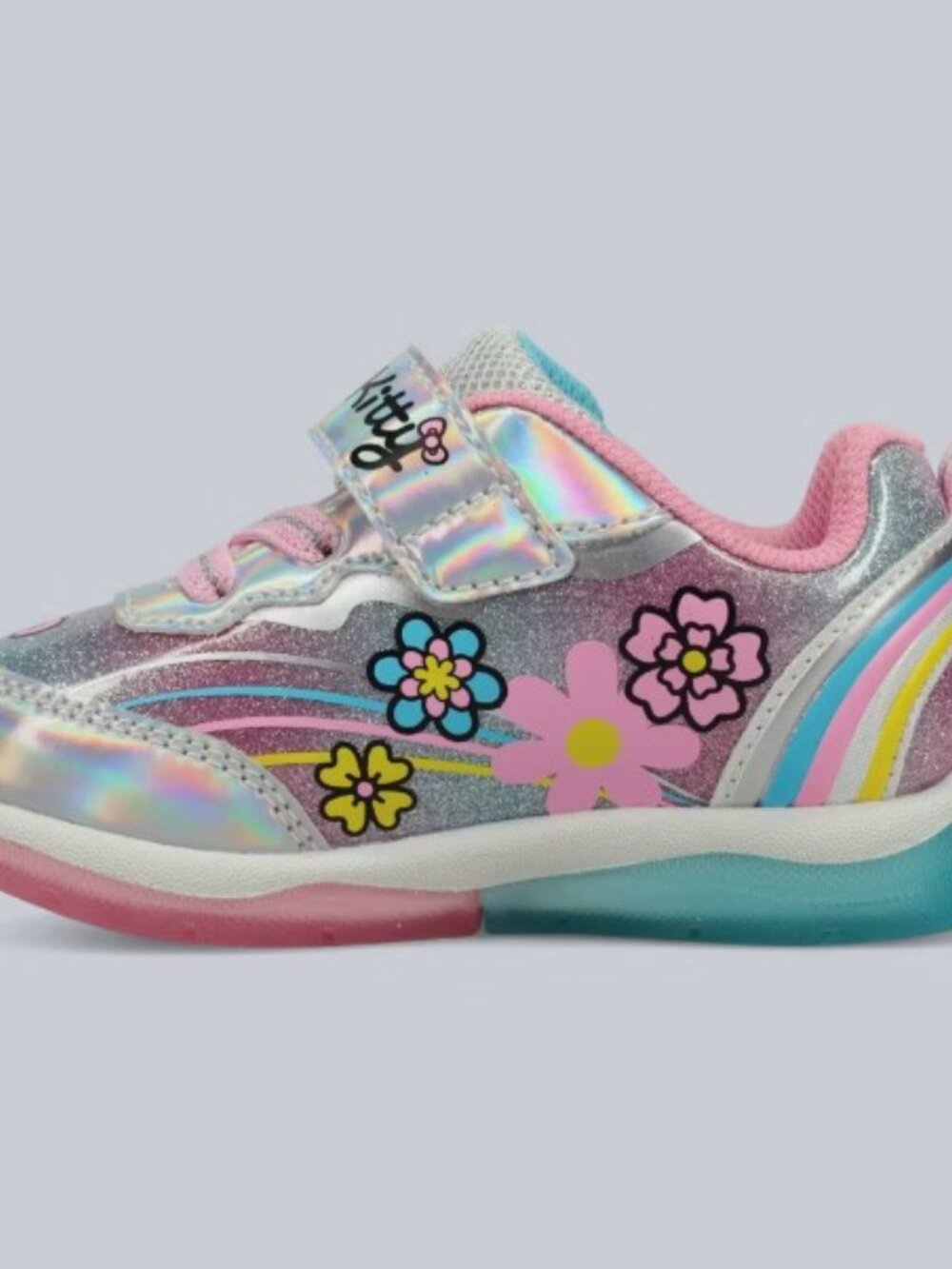 NWT 7T toddler girls hello kitty sneakers - Picture 3 of 5